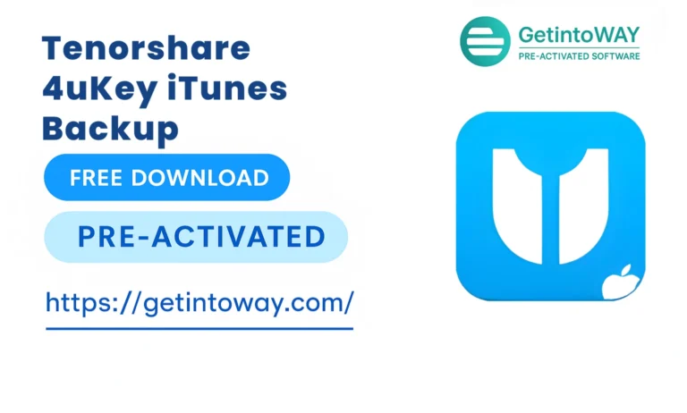 Tenorshare 4uKey iTunes Backup Pre-Activated
