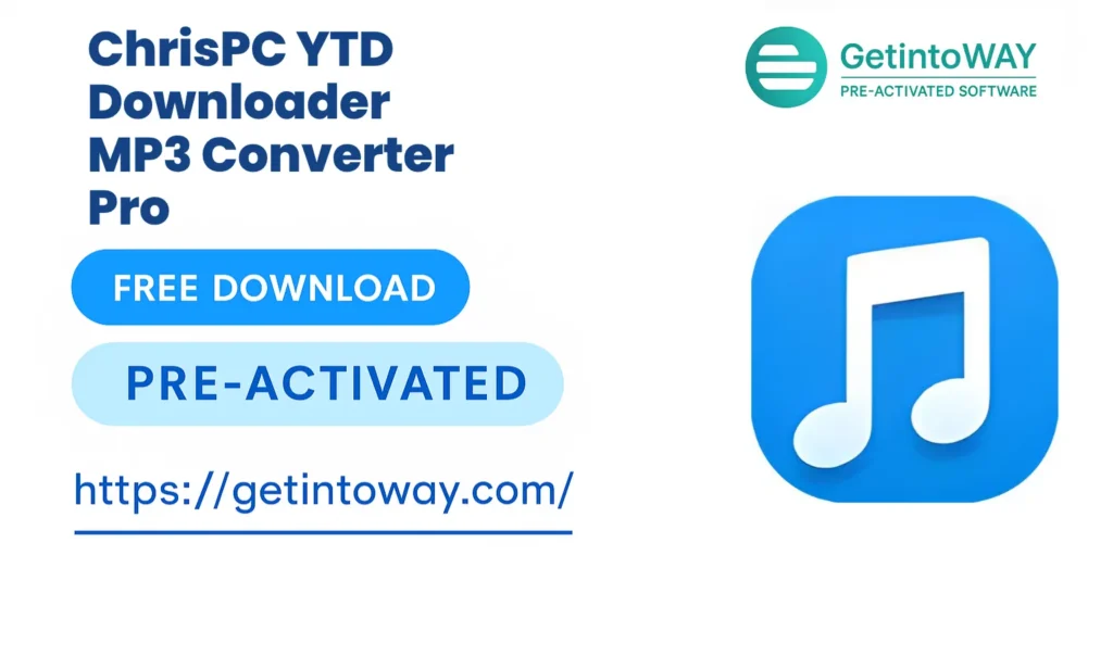 ChrisPC YTD Downloader MP3 Converter Pro 6.26.0429 ChrisPC YTD Downloader MP3 Converter Pro