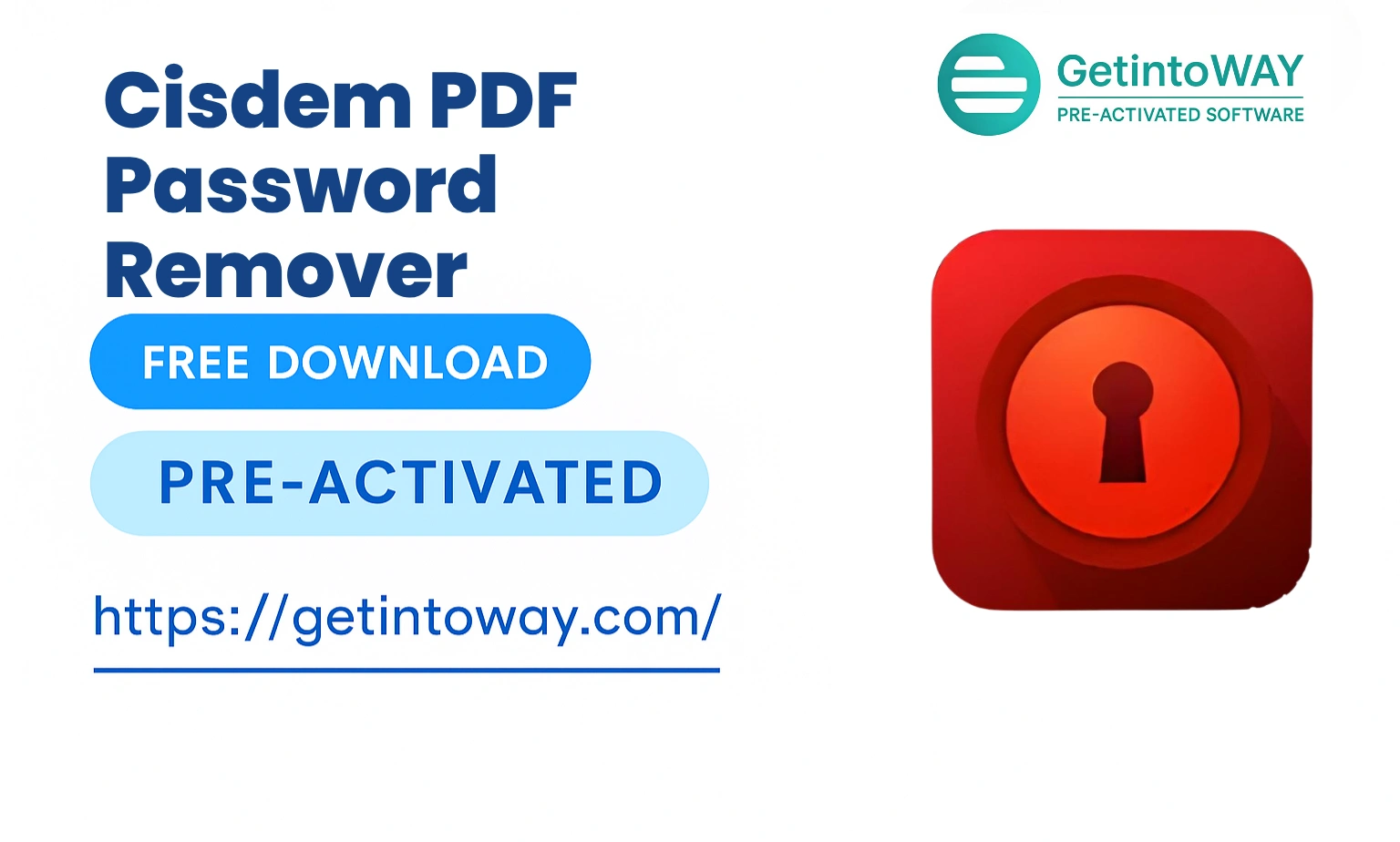 Cisdem PDF Password Remover Pre-Activated