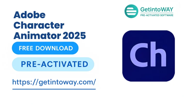 Adobe Character Animator 2025 Pre-Activated