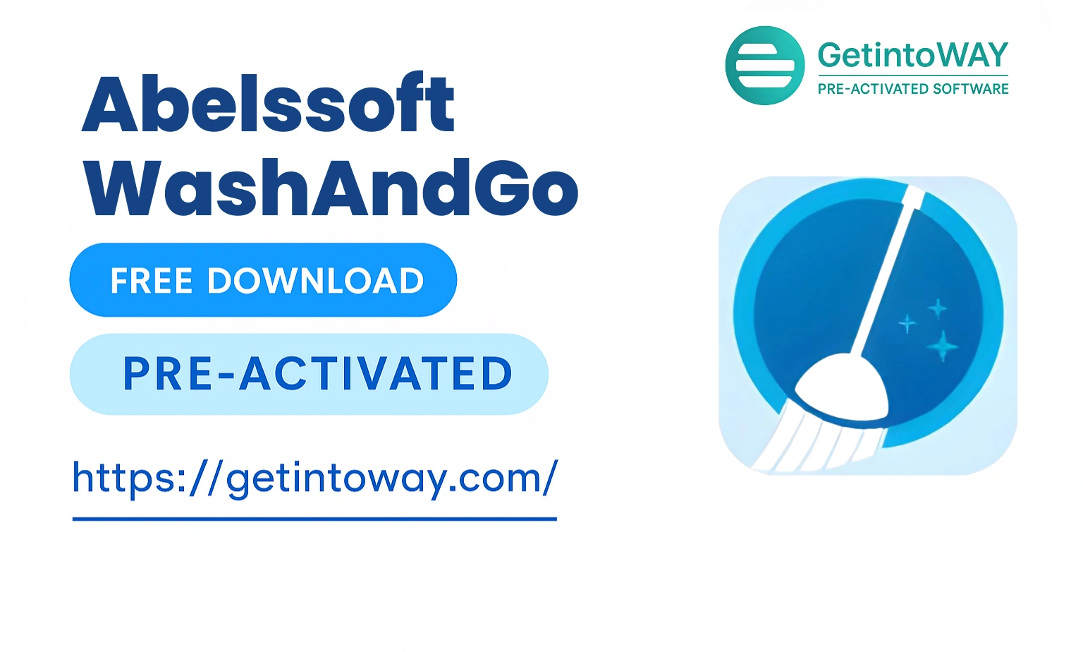 Abelssoft WashAndGo 29.03.67755 Abelssoft WashAndGo Pre-Activated