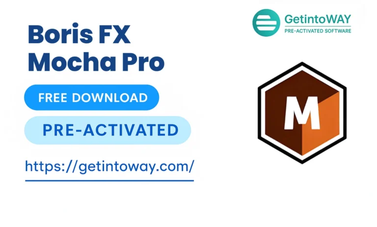 Boris FX Mocha Pro Pre-Activated