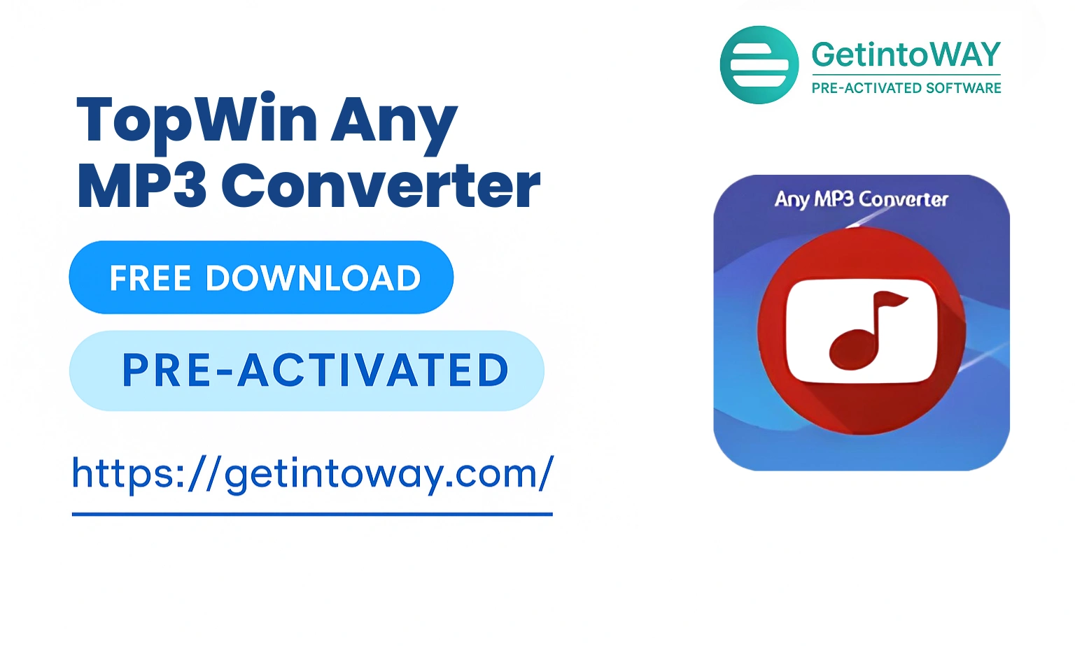 TopWin Any MP3 Converter 2025 10.0.3.9 TopWin Any MP3 Converter Pre-Activated
