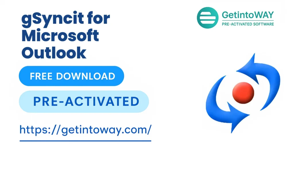 gSyncit for Microsoft Outlook Pre-Activated