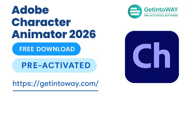 Adobe Character Animator 2026 Pre-Activated