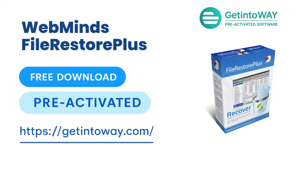WebMinds FileRestorePlus Pre-Activated
