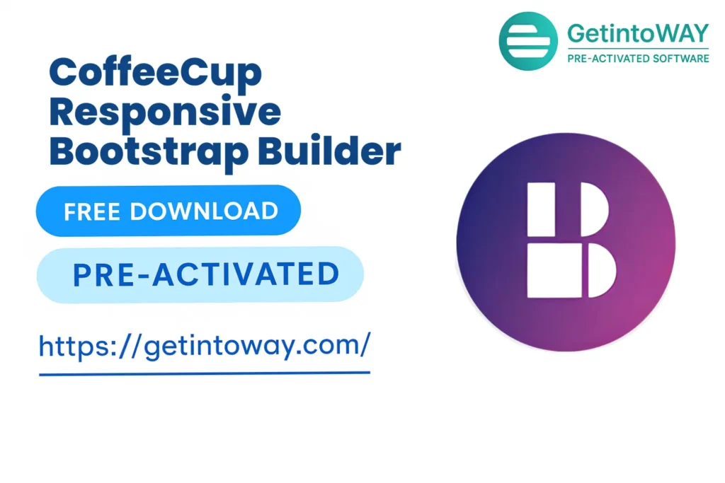 CoffeeCup Responsive Bootstrap Builder 2.5.370 | GetintoWAY