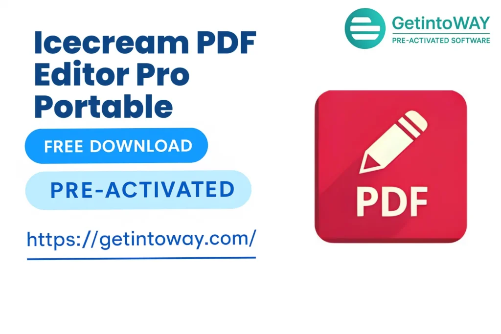 Icecream PDF Editor Pro Portable