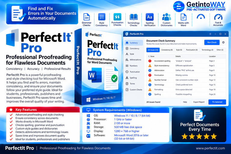 PerfectIt Pro Pre-Activated