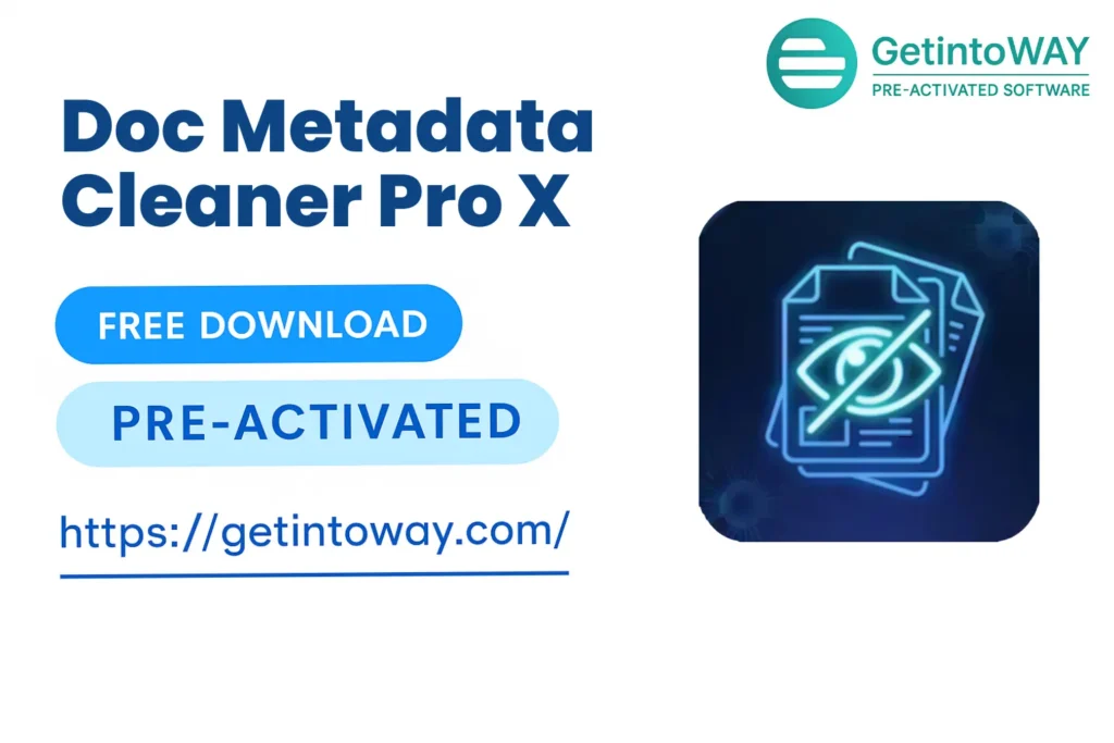 Doc Metadata Cleaner Pro X 1.2.0 | GetintoWAY