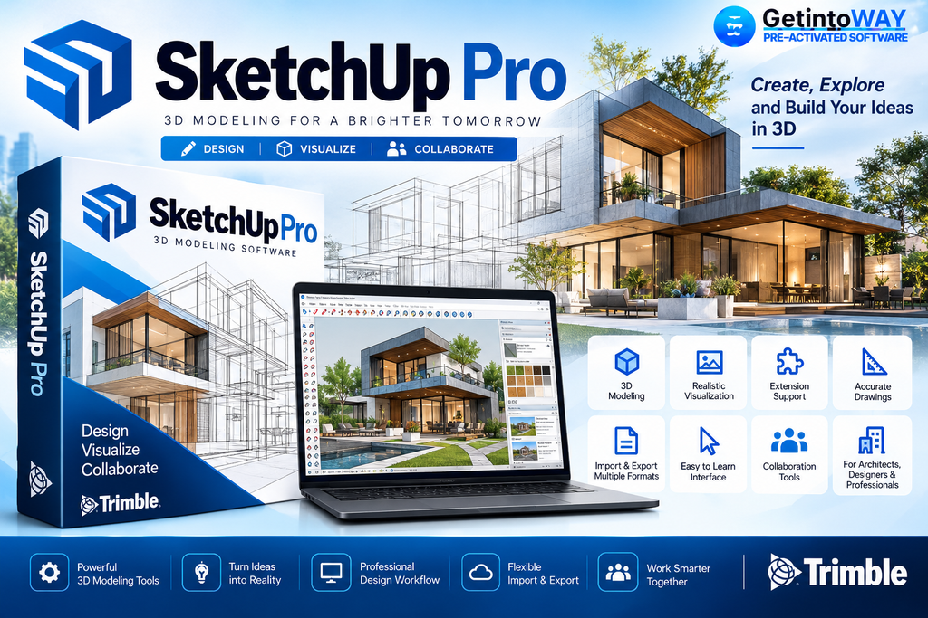 SketchUp Pro 2027 27.0.264 SketchUp Pro Pre-Activated