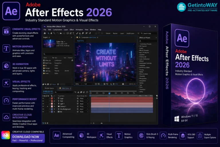 Adobe After Effects 2026 Pre-Activated