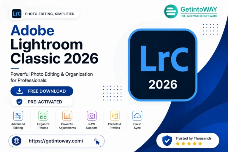 Adobe Lightroom Classic 2026 Pre-Activated