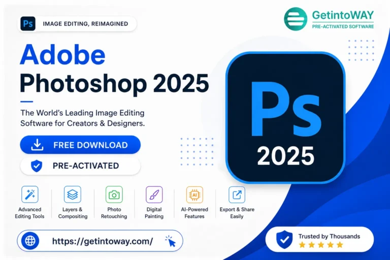 Adobe Photoshop 2025 Pre-Activated