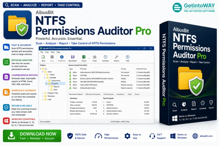 AlbusBit NTFS Permissions Auditor Pro Pre-Activated
