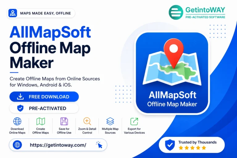 Offline Map Maker Pre-Activated