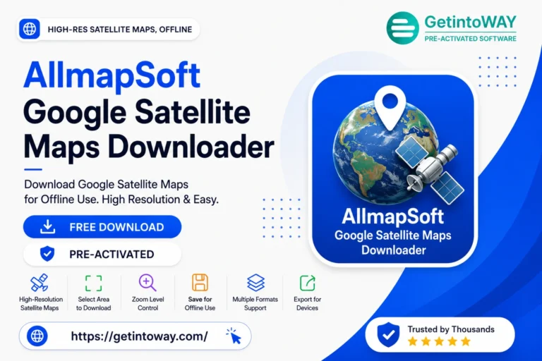 AllmapSoft Google Satellite Maps Downloader Pre-Activated