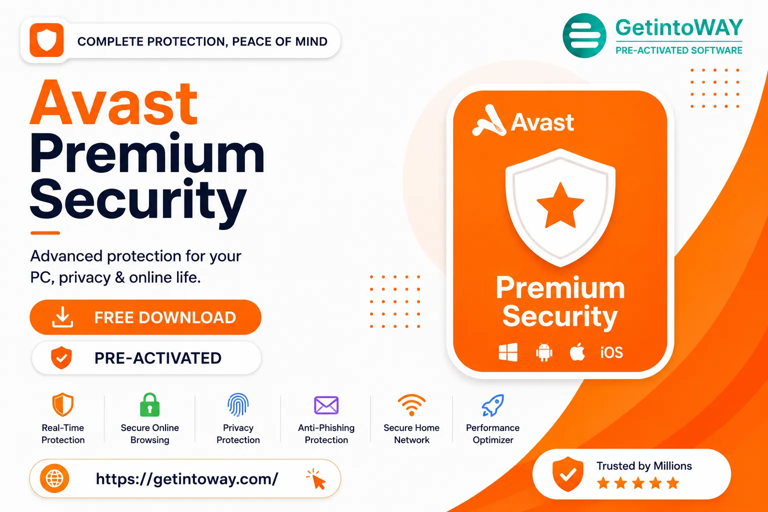 Avast Premium Security 26.7.11086 Avast Premium Security Pre-Activated