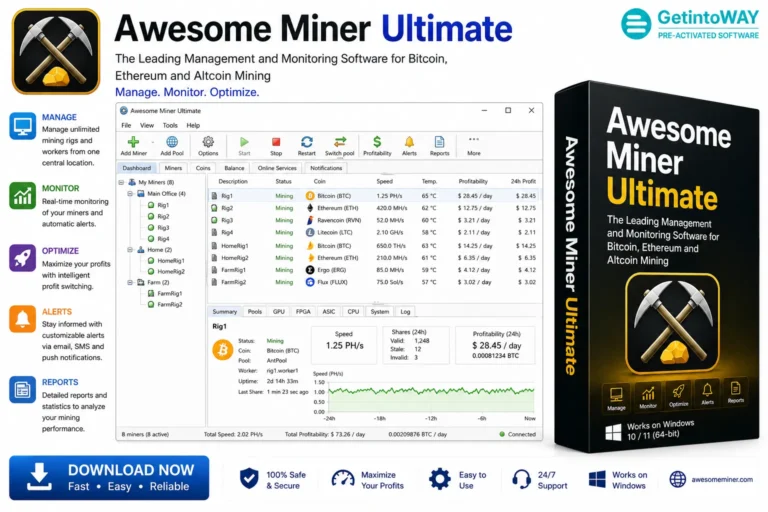 Awesome Miner Ultimate Pre-Activated