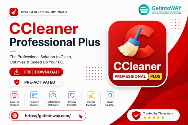 CCleaner Professional Plus Pre-Activated