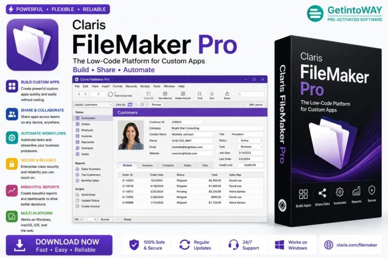 Claris FileMaker Pro Pre-Activated