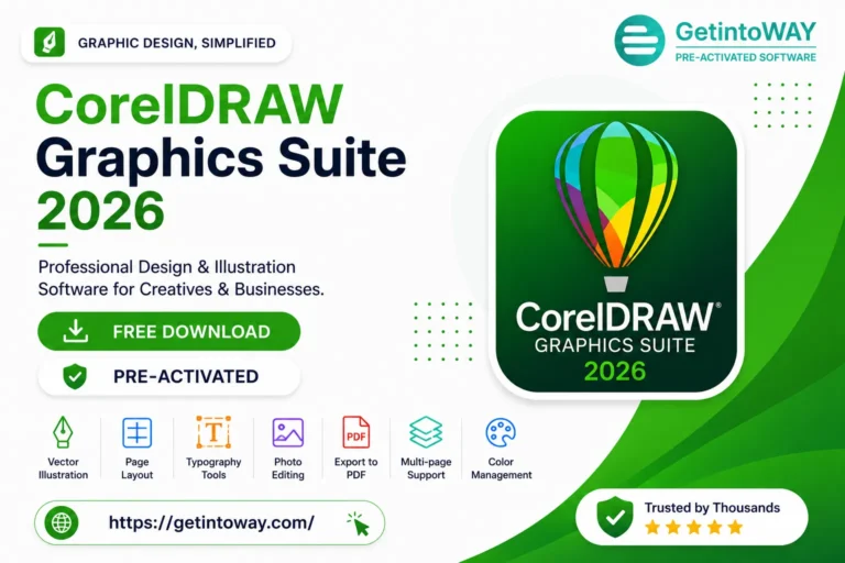 CorelDRAW Graphics Suite 2026 Pre-Activated