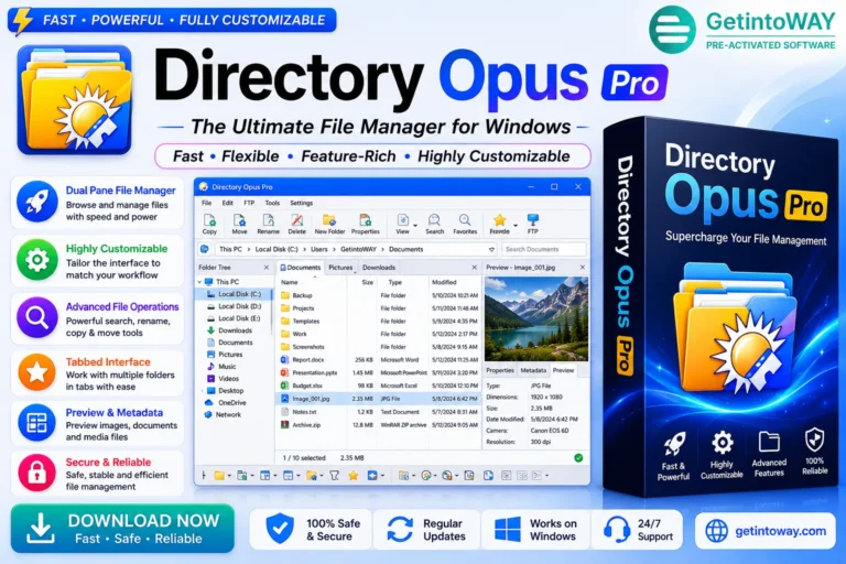 Directory Opus Pro Pre-Activated