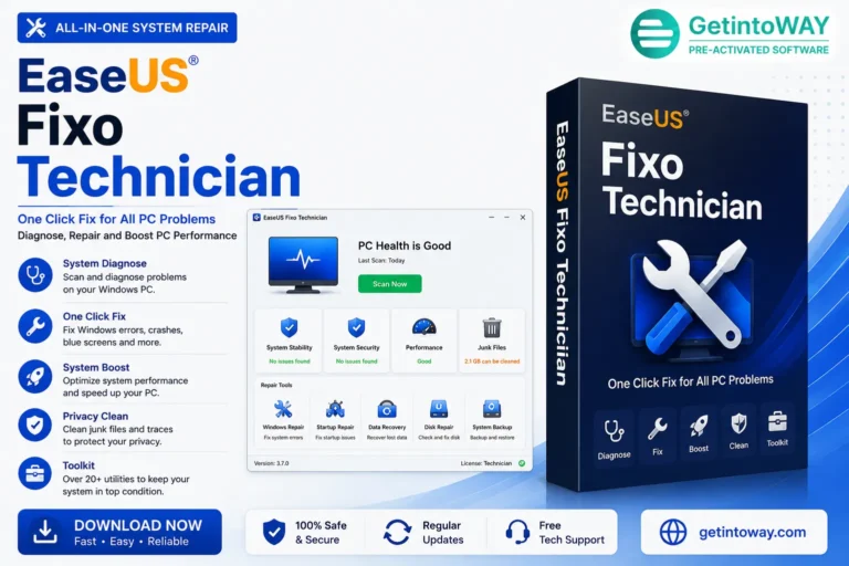 EaseUS Fixo Technician Pre-Activated