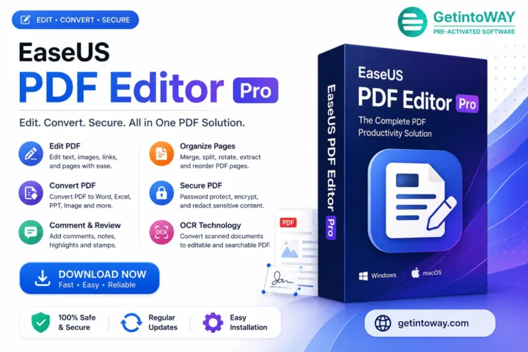 EaseUS PDF Editor Pre-Activated