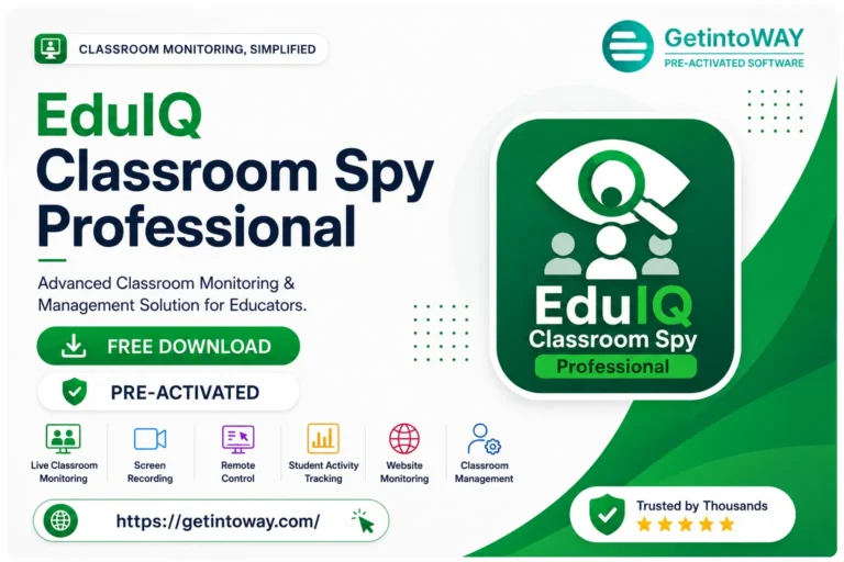 EduIQ Classroom Spy Professional Pre-Activated