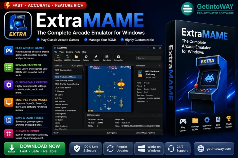 ExtraMAME Pre-Activated