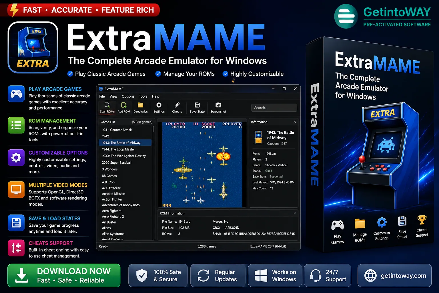 ExtraMAME 26.7 ExtraMAME Pre-Activated