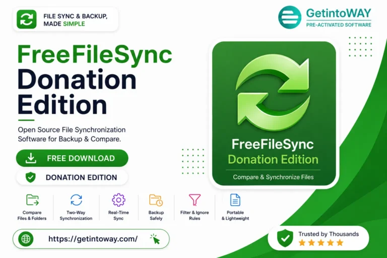 FreeFileSync Donation Edition Pre-Activated