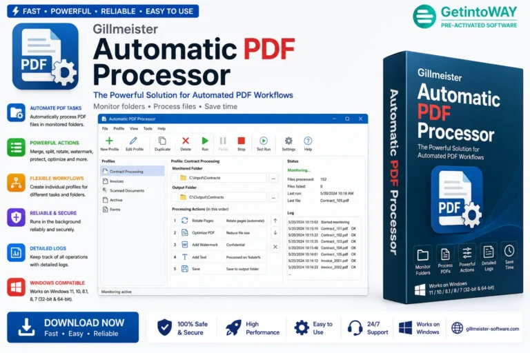 Automatic PDF Processor Pre-Activated