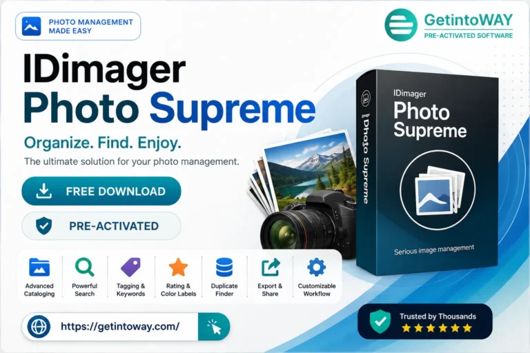 Download IDimager Photo Supreme full version (pre-activated)