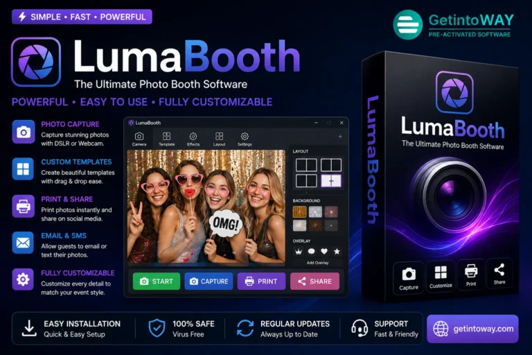 LumaBooth Pre-Activated