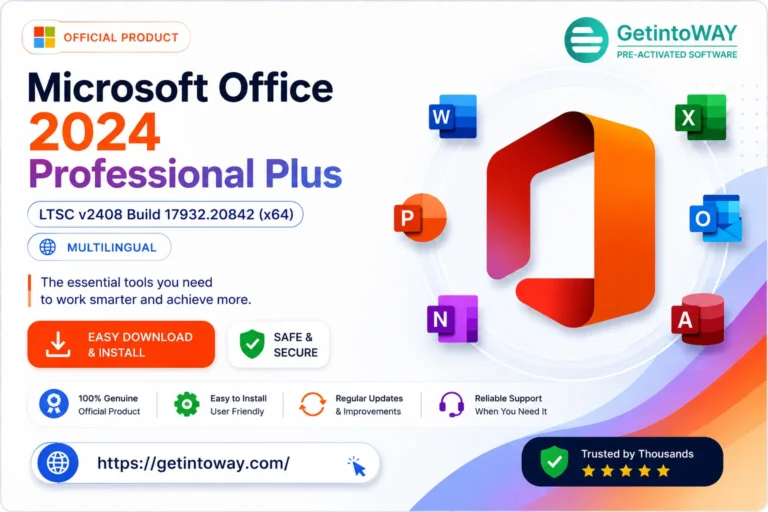 Microsoft Office 2024 LTSC Pre-Activated