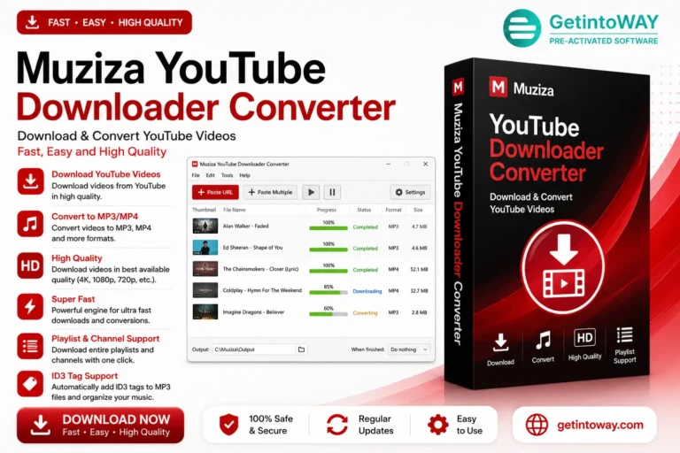 Muziza YouTube Downloader Converterm Pre-Activated