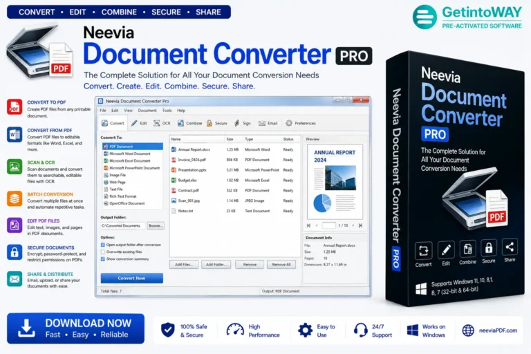 Neevia Document Converter Pro-Pre-Activated