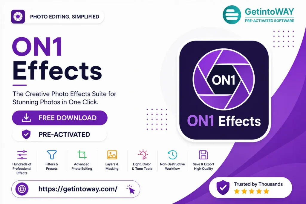 ON1 Effects Pre-Activated