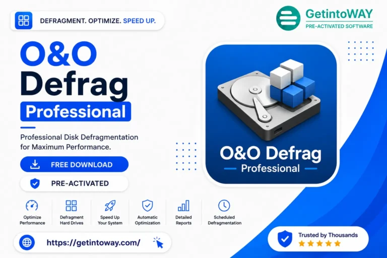 O&O Defrag Professional Pre-Activated