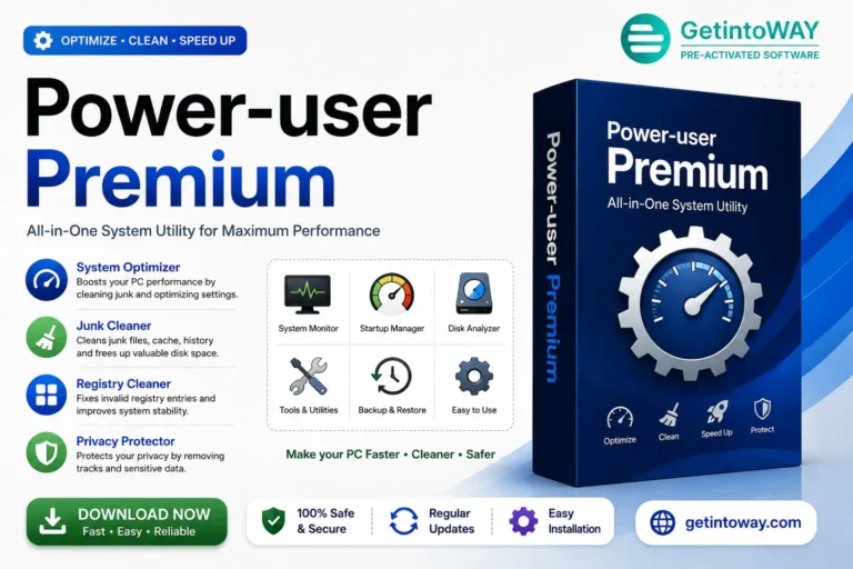 Download Power-user Premium full version (pre-activated)