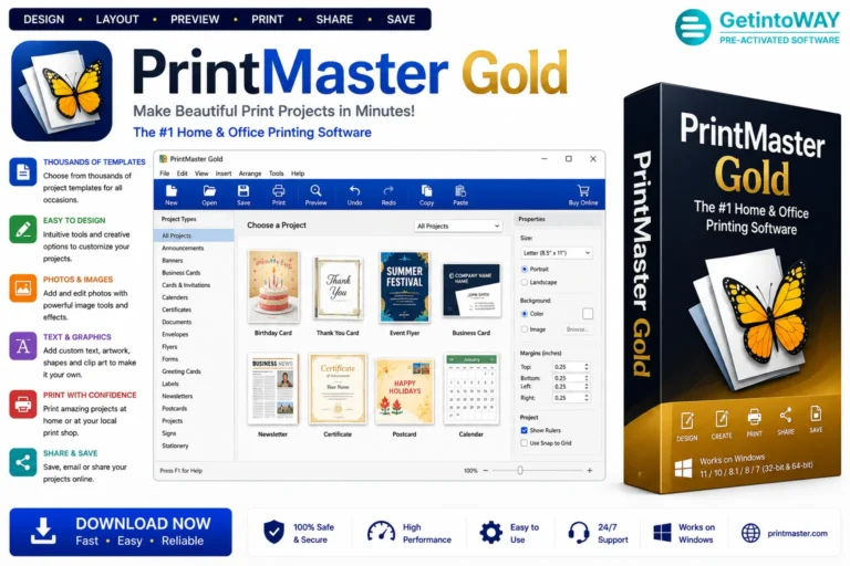 PrintMaster Gold Pre-Activated
