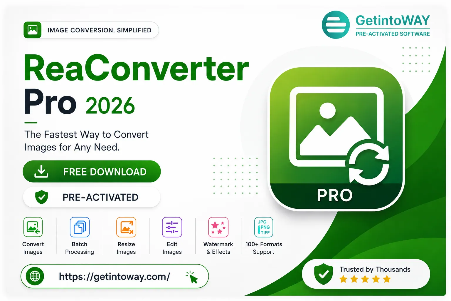 ReaConverter Pro 8.0.240 ReaConverter Pre-Activated