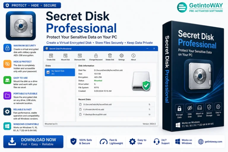 Secret Disk Professional Pre-Activated