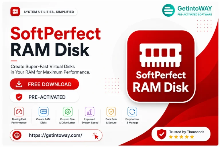 SoftPerfect RAM Disk Pre-Activated