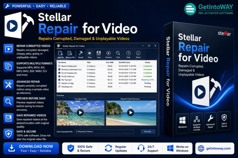 Stellar Repair Pre-Activated