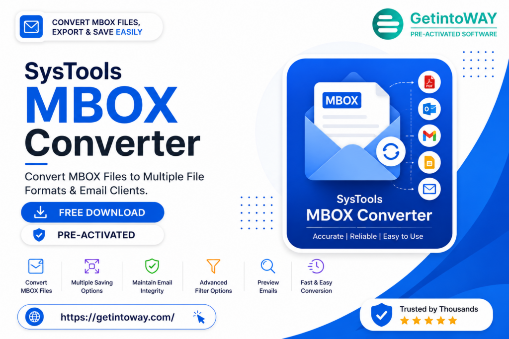 SysTools MBOX Converter 9.0 SysTools MBOX Converter