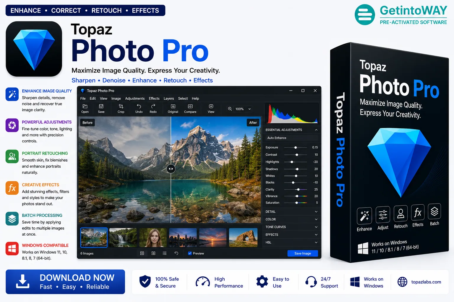 Topaz Photo Pro 1.7.1 Topaz Photo Pro Pre-Activated
