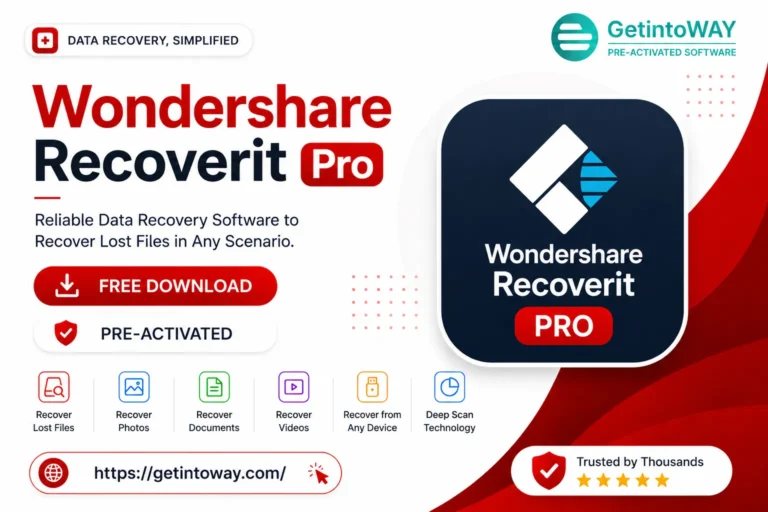 Download Wondershare Recoverit Pre-Activated